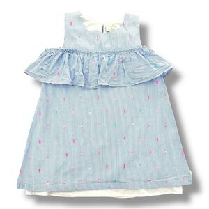 kate spade | Mini Cones Ruffle Dress (6) 🍦